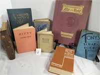 Lot of hard covered books