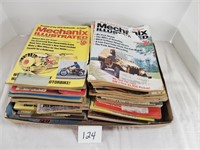 lot of early Mechanix magazines