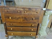 2 drawer over 4 dresser with nice finish