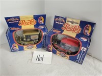 Pair of Pepsi Cola vintage cars