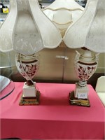 pair of matching lamps