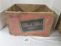 Carling Black Label early beer heavy duty box