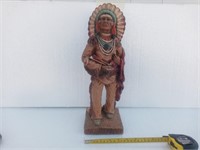 1976 Native American Cheif Statue