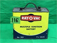 Ray-O-Vac Multiple Ignition Battery No 903 7.4 Vol