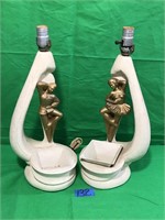 Pair of Mid Century Lamps