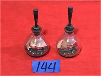 Pair of Bottles With Ship Inside