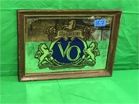 Framed Seagrams VO Mirror