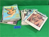 1976 Playboy Magazines