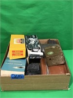 Msc Vintage Porojector/Camera Boxes/Pieces