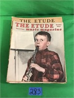 Vintage "The Etude" Music Magazines 1930s & 1940s