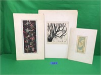 3 Francis Howe Pieces of Artwork