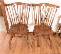 Lot #4131 - Pair of Ethan Allen solid Rockport