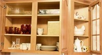 Lot #4172 - Entire contents of upper cabinet