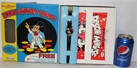 Mickey Mouse Disco Watch & Record in Box