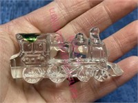 Waterford Crystal locomotive train figurine