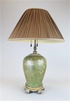 Crest Co. Patinated Metal Lamp