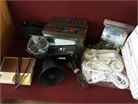 BOX WITH ASSORTED ELECTRONICS