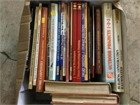 BOX OF WOODWORKING BOOKS