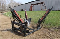 Skid Steer Tree Spade Attachment, 53"