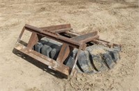 Skid Steer Tire Scraper