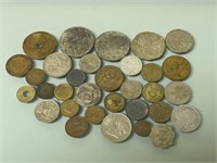 COINS FROM AROUND THE WORLD