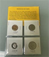 PROOF SET OF COINS