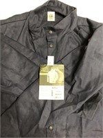 BLACK STALLION MENS NAVY WELDING JACKET SIZE