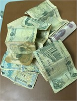 FOREIGN PAPER MONEY LOT