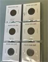 INDIAN HEAD CENT LOT  buying all 6