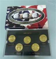2000 GOLD EDITION STATE QYARTER COLLECTION