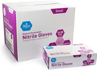 Nitrile Exam Gloves, Small (10 Boxes of 100)