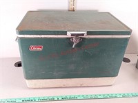 Vintage Coleman Metal Cooler