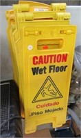 (11) caution wet floor signs