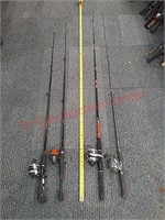 (4) Fishing Poles