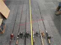 (6) Fishing Poles