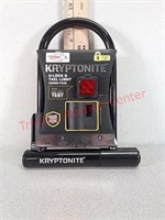 Kryptonite U-Lock & Tail Light Combo Pack