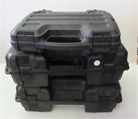 (3) hard pistol cases