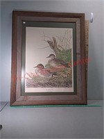 "Green-Winged Teal (signed & 3153/4300) by