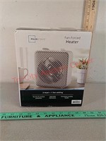 New fan forced heater