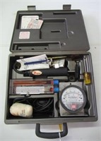 Dwyer oil burner testing tool kit with case and