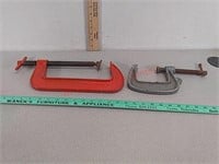 2 c clamps