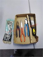 Pliers, rivet tool, etc