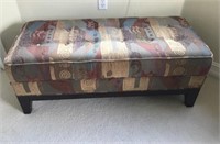Colorful Upholstered Bench W12B