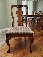Set of 7 Padded Dinning Table Chairs