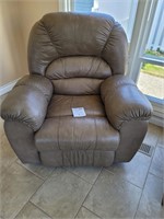 Leather Look Recliner