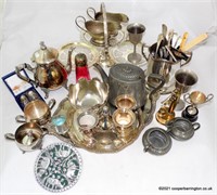 Antique/Vintage Collection of Silver Plated Items