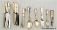 Collection of Silver Plated Kings Pattern Cutlery