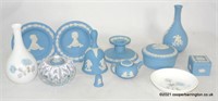 Wedgwood Collection of Light Blue Jasper Ware