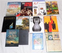 Collection of Art and Other Hardback Books