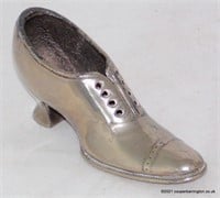 Victorian Miniature Ladies Boot Pin Cushion
